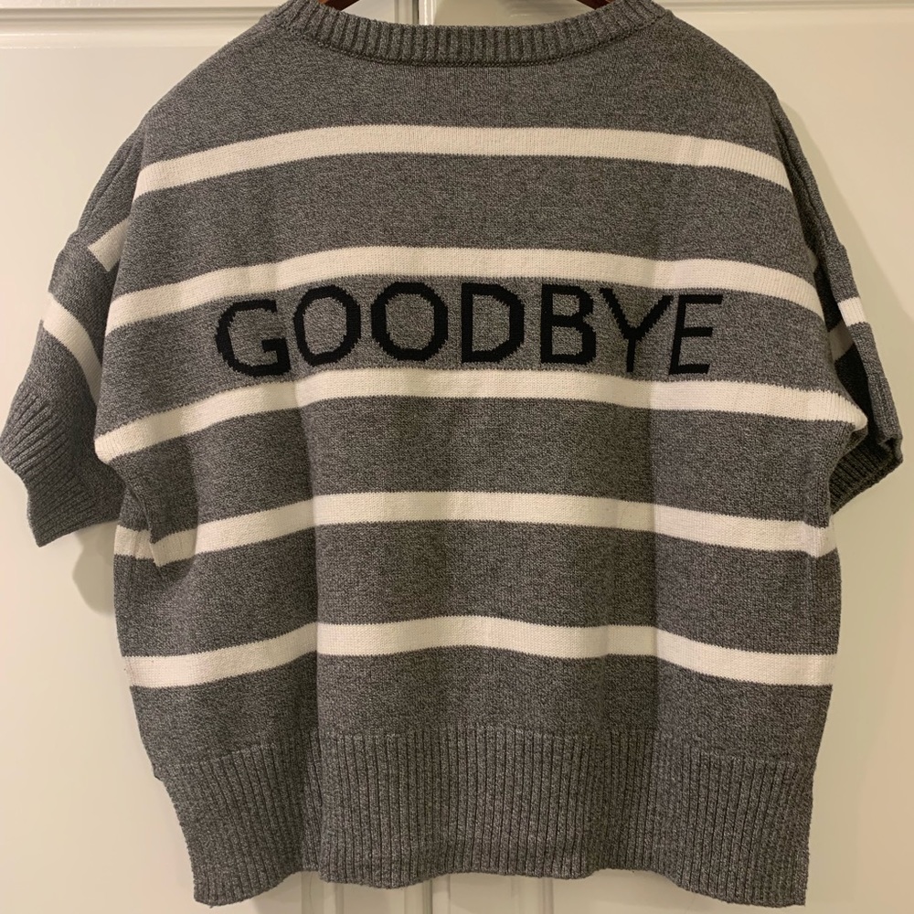 Banana Republic Short Sleeved Cropped Sweater